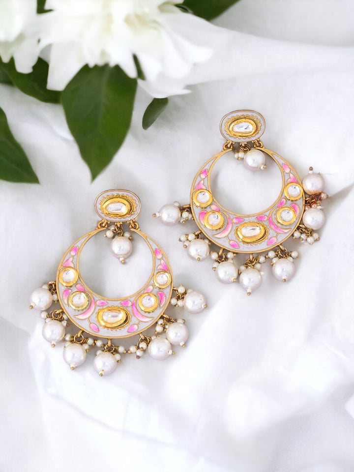 Ivory Mohana Ethnic Chandbalis