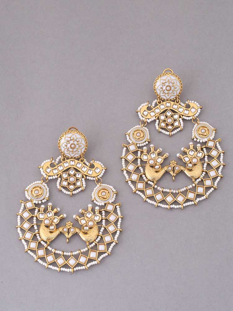 Ivory Mohita Ethnic Chandbalis