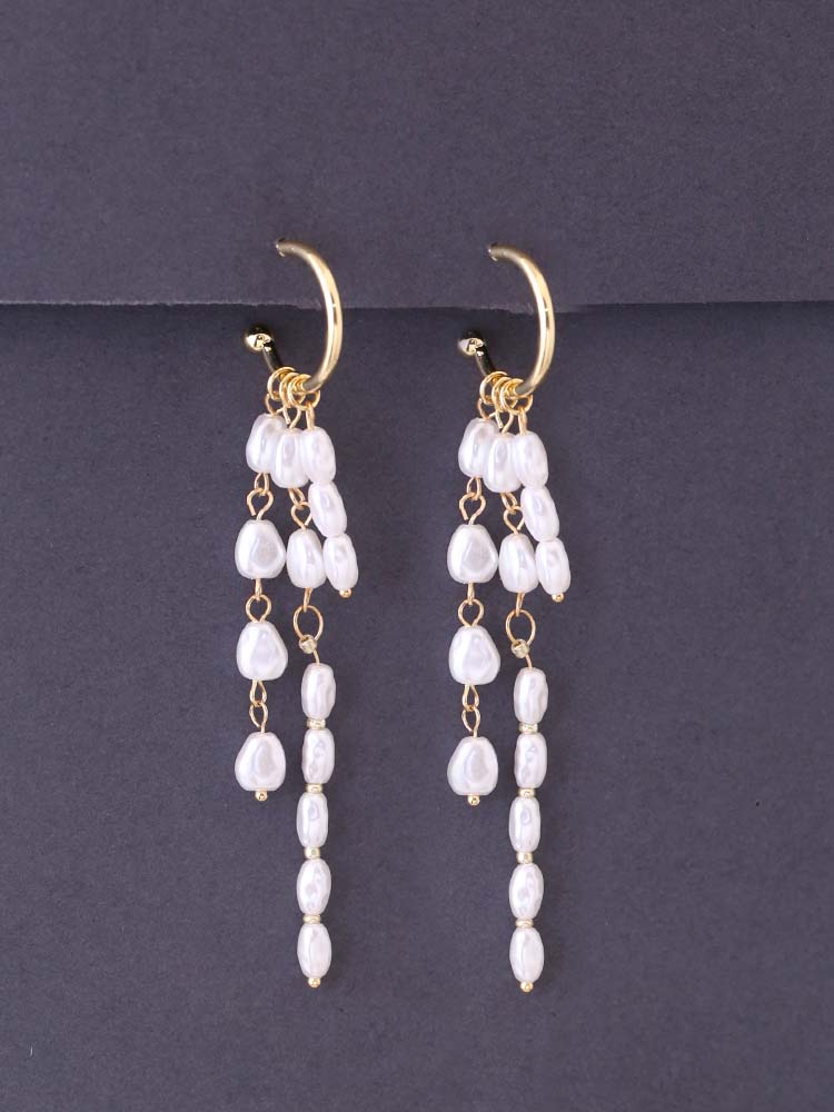 Ivory Monarda Danglers