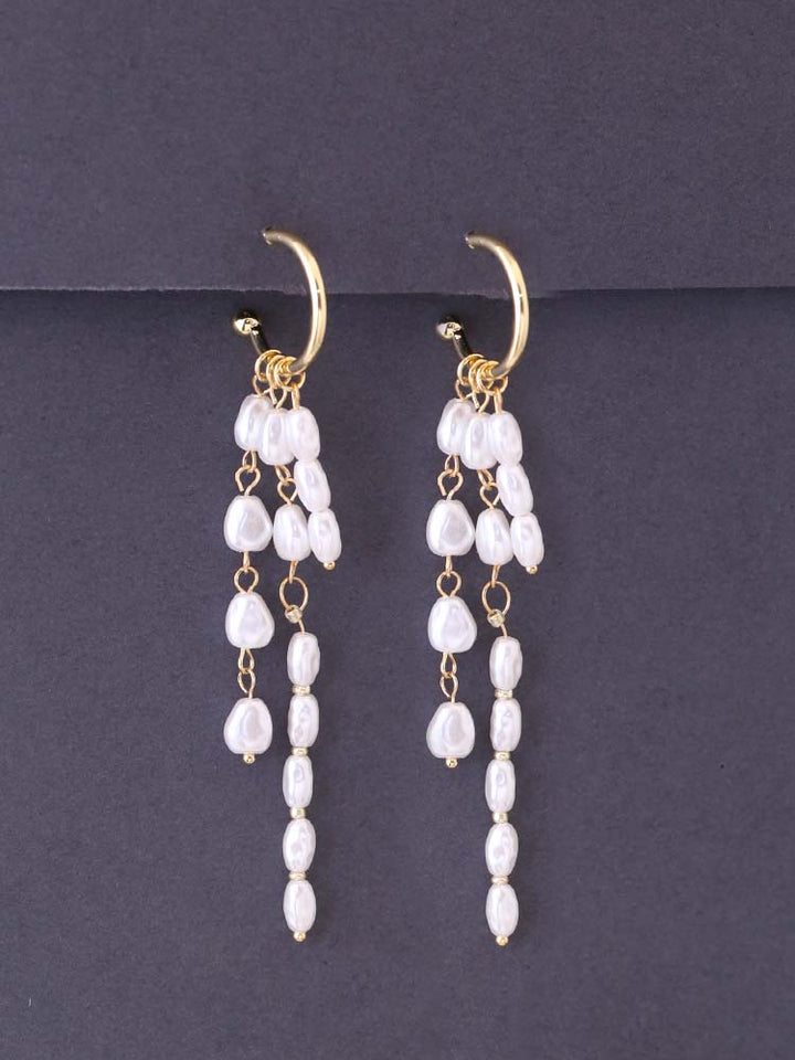 Ivory Monarda Danglers