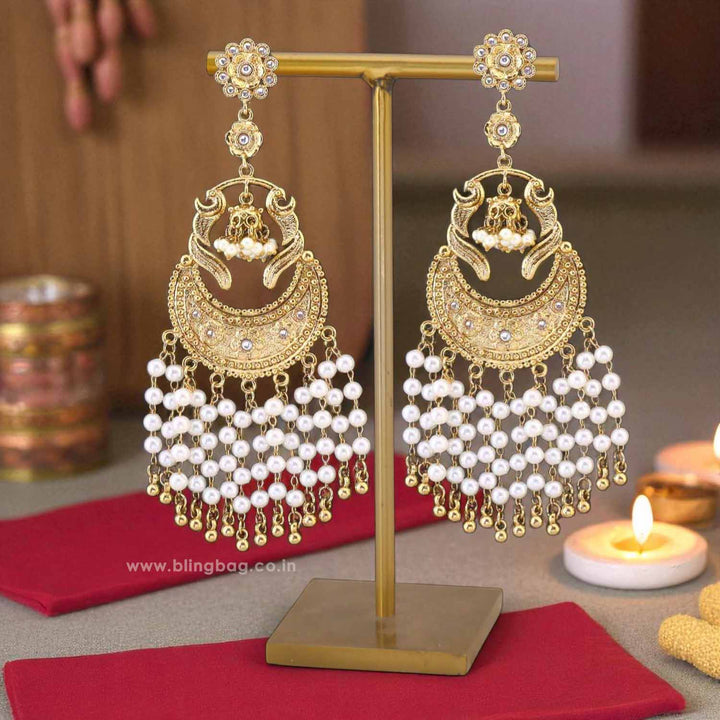 Ivory Muktai Tassels