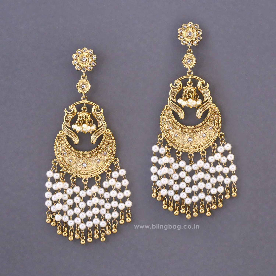 Ivory Muktai Tassels