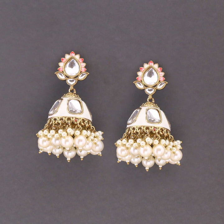 Ivory Munira Jhumkis