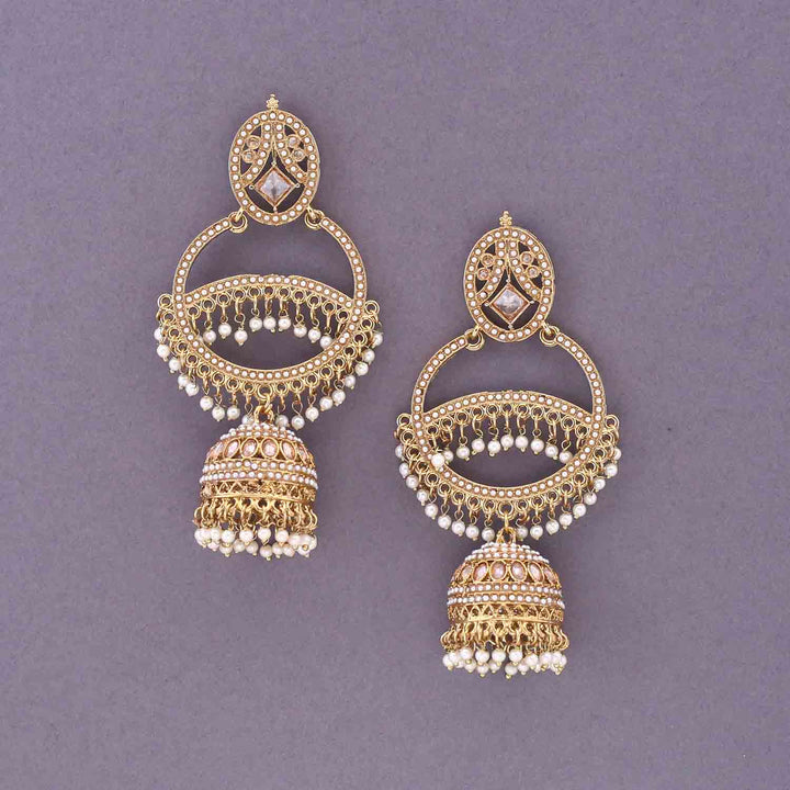 Ivory Naaz Punjabi Jhumkis