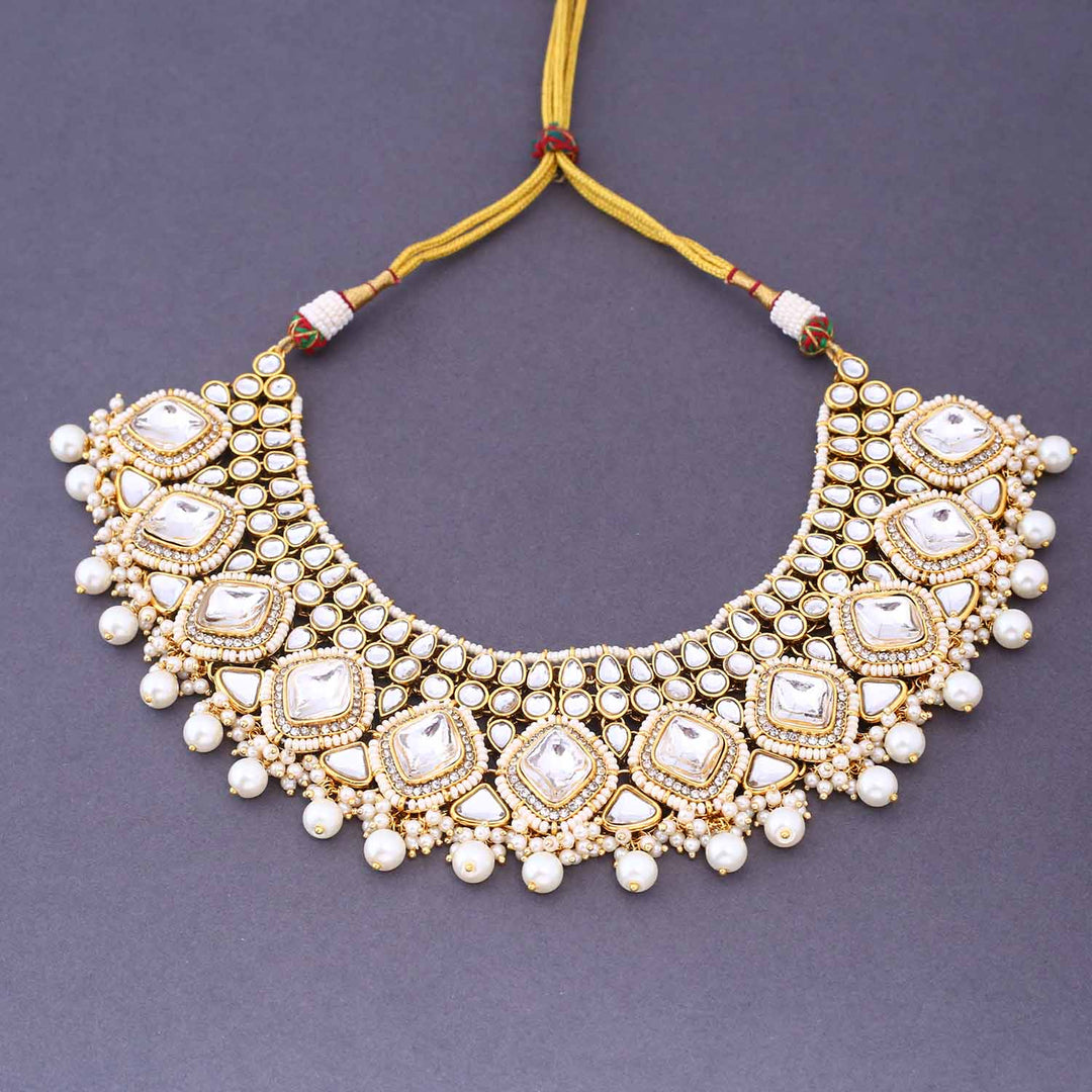 Ivory Nadiya Bridal Jewellery Set