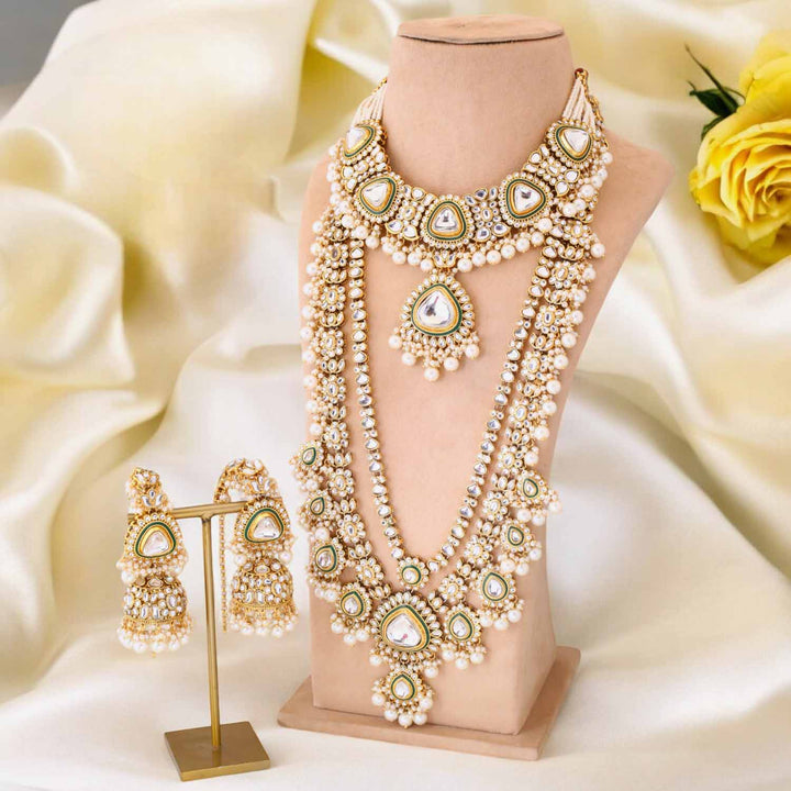 Ivory Narmida Bridal Jewellery Set