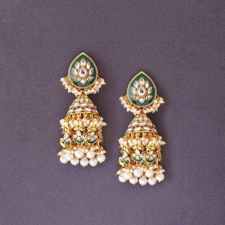 Ivory Nieri Jhumkis