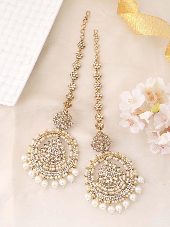 Ivory Nilani Sahara Chandbalis