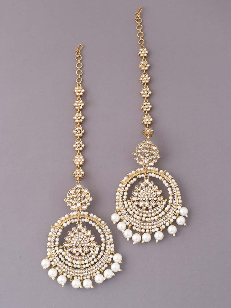 Ivory Nilani Sahara Chandbalis