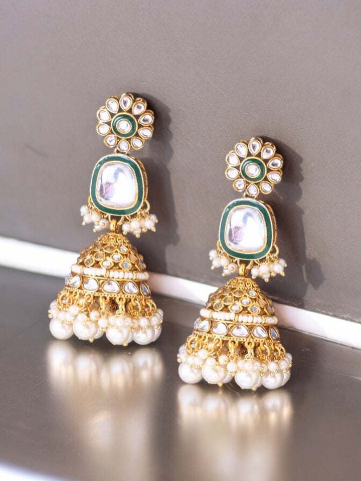 Ivory Nityaa Jhumkis