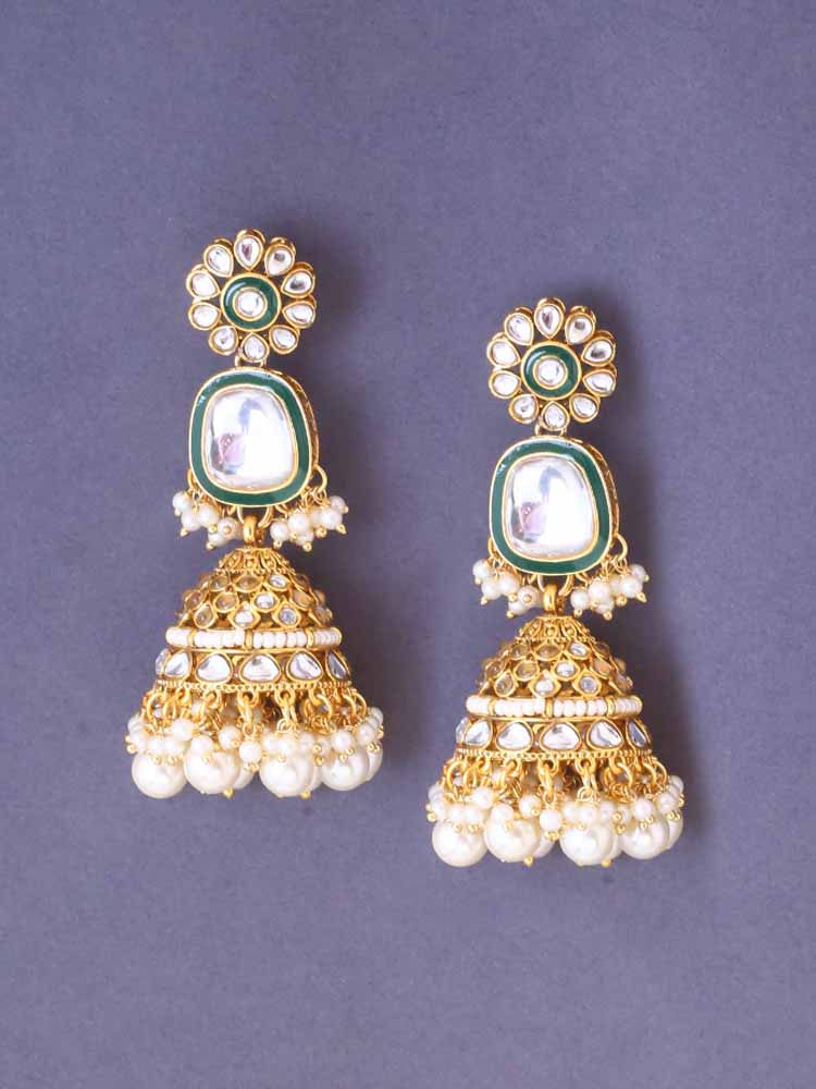 Ivory Nityaa Jhumkis