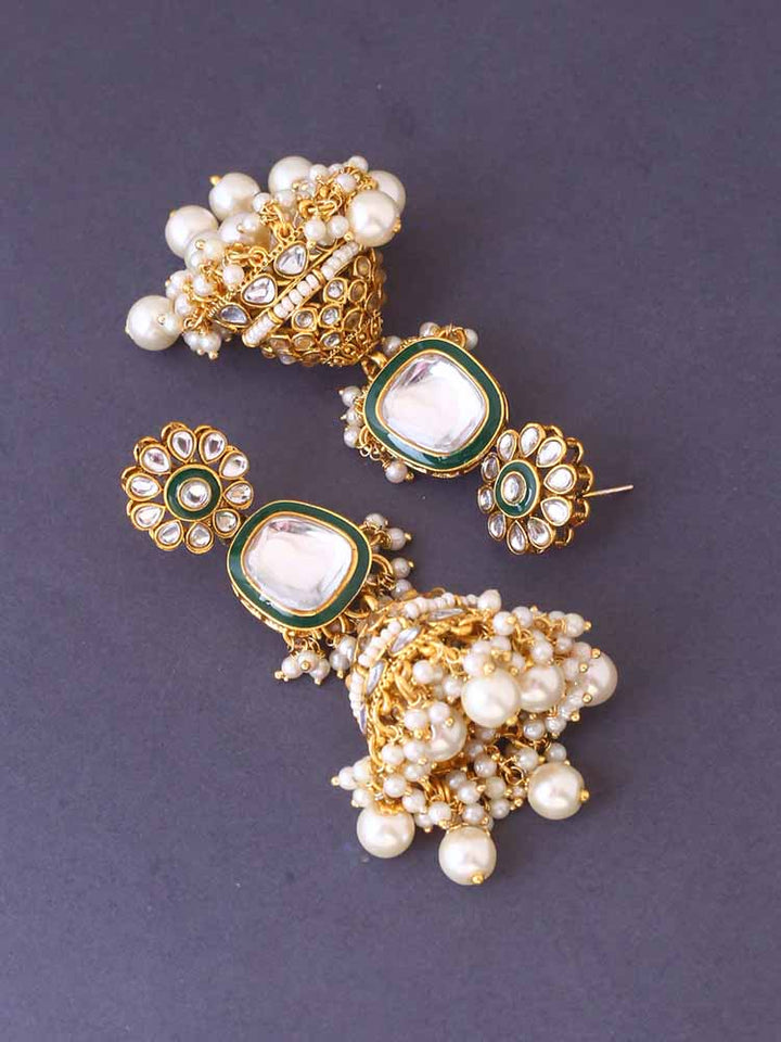 Ivory Nityaa Jhumkis