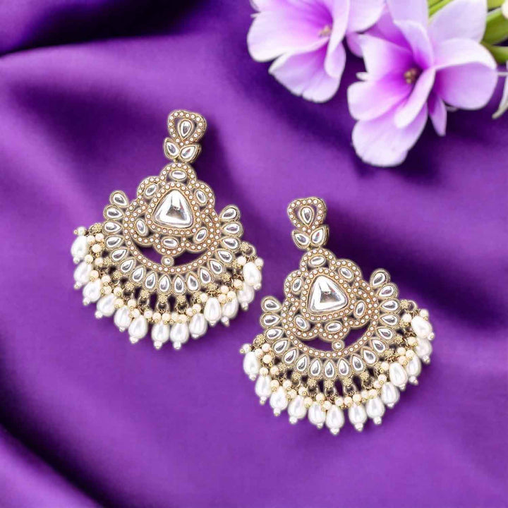 Ivory Noor Punjabi Chandbalis