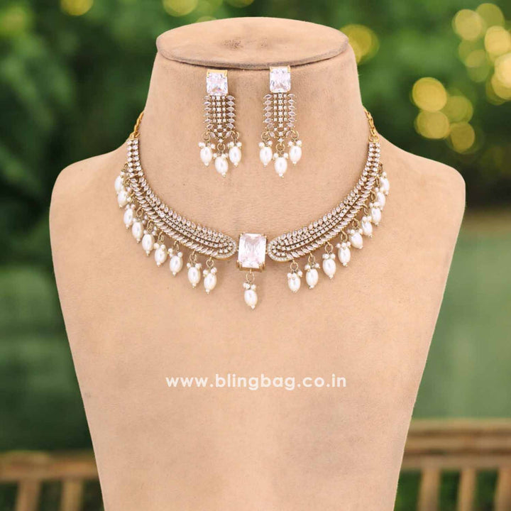 Ivory Oorja Hasli Victorian Jewellery Set - New Arrival