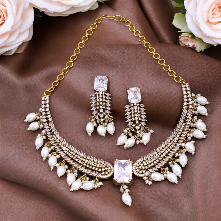 Ivory Oorja Hasli Victorian Jewellery Set - New Arrival