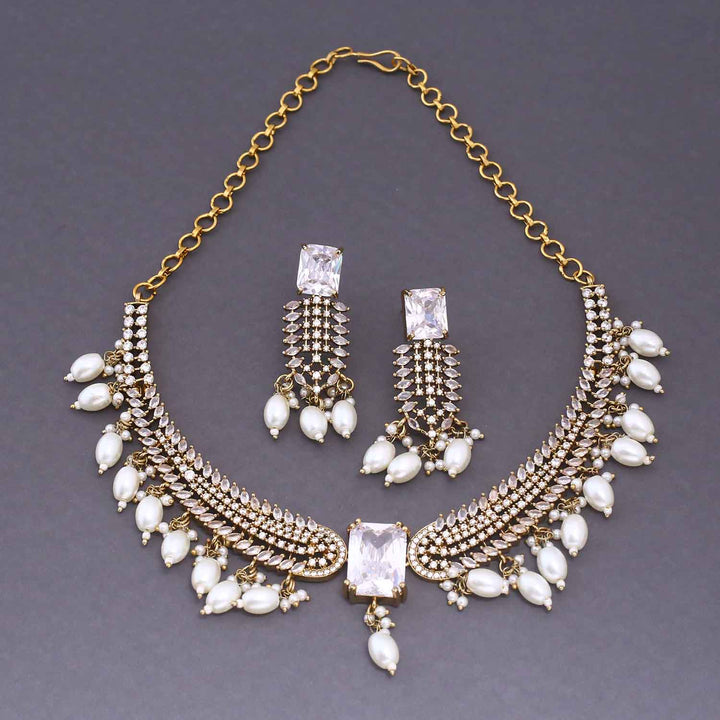 Ivory Oorja Hasli Victorian Jewellery Set - New Arrival