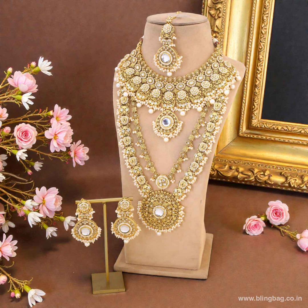 Ivory Opalina Bridal Jewellery Set