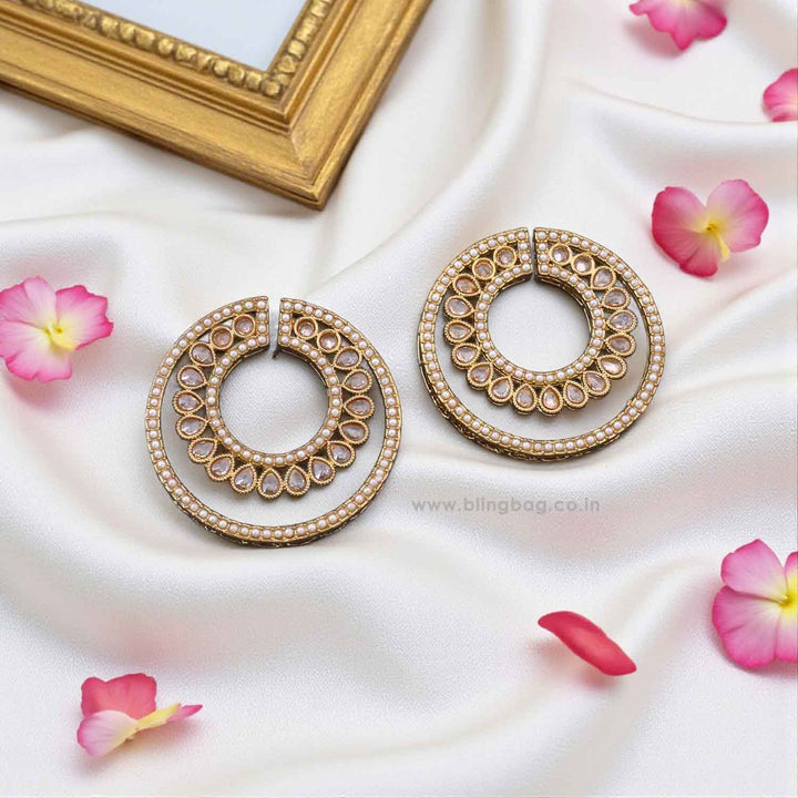 Ivory Palomi Studs