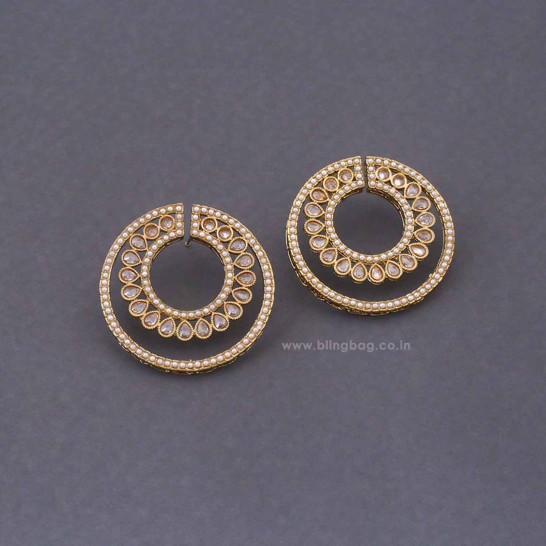 Ivory Palomi Studs