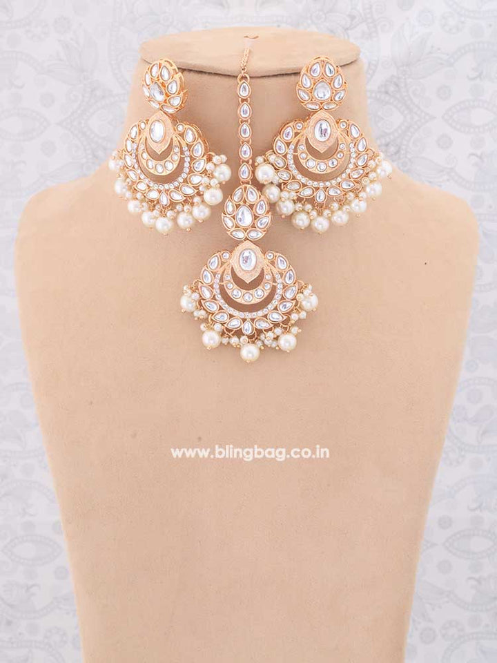 Ivory Panjurli Jewellery Set