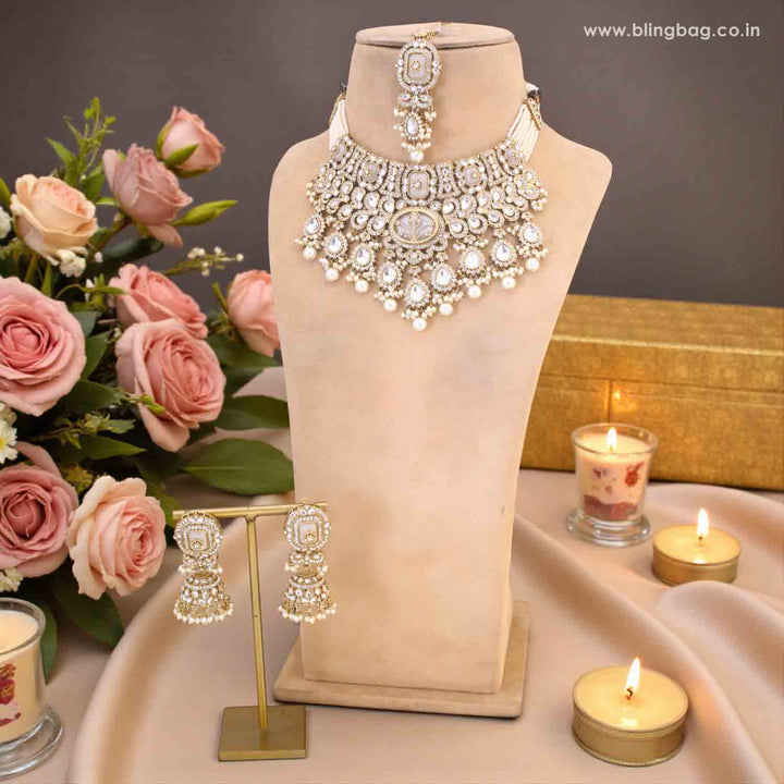 Ivory Parineeta Bridal Jewellery Set