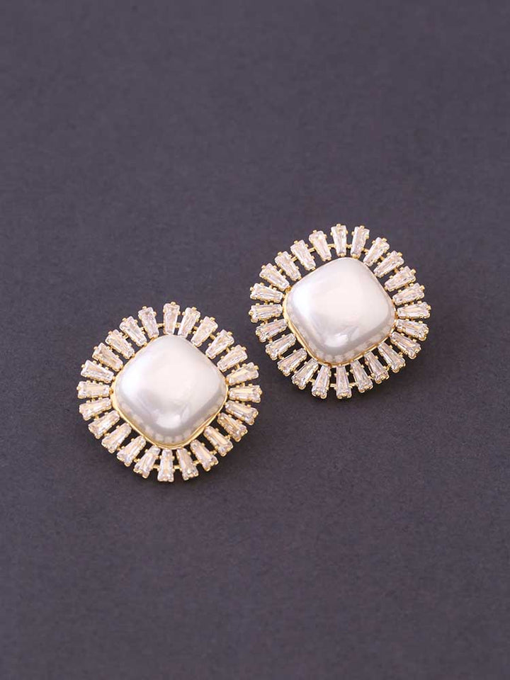 Ivory Plumet Studs