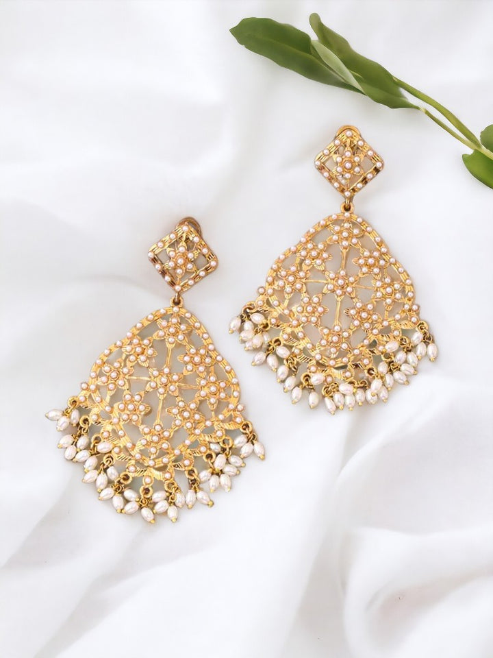 Ivory Prakruti Ethnic Danglers