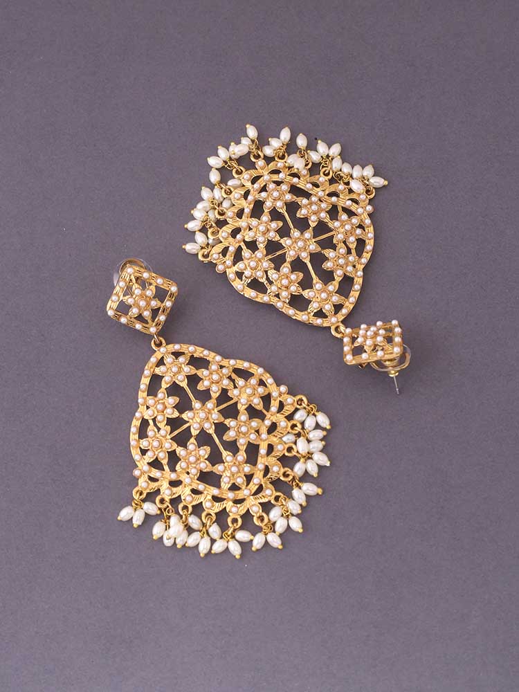 Ivory Prakruti Ethnic Danglers