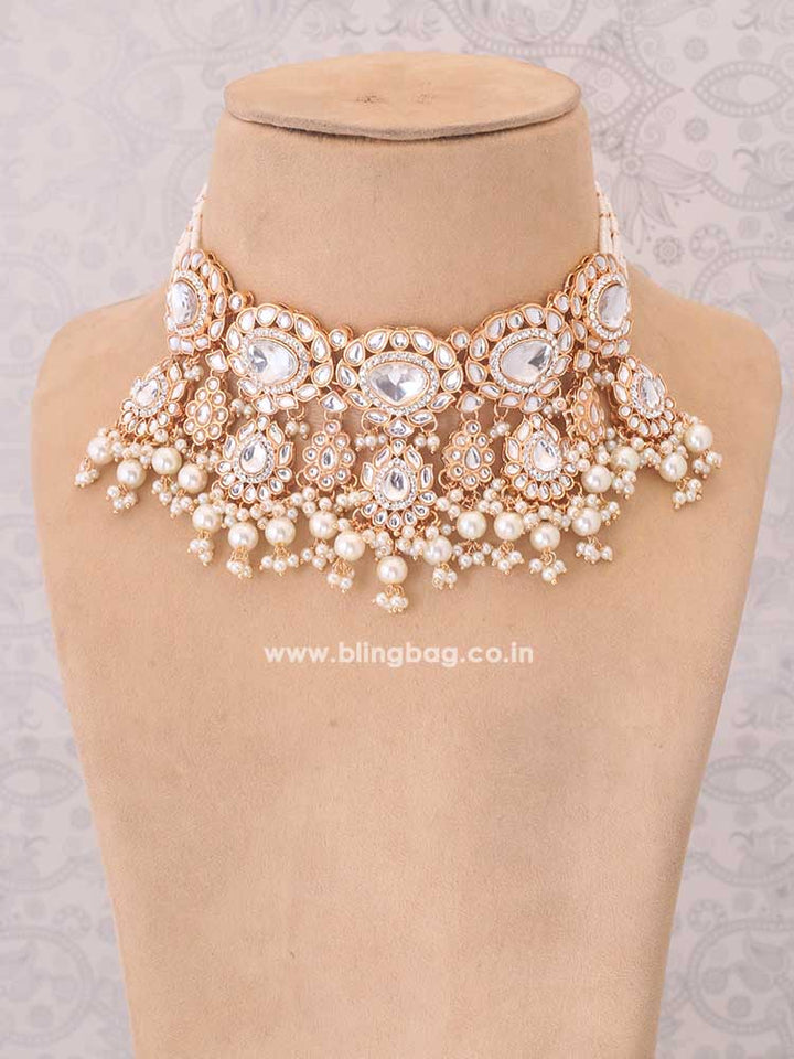 Ivory Pratibha Jewellery Set