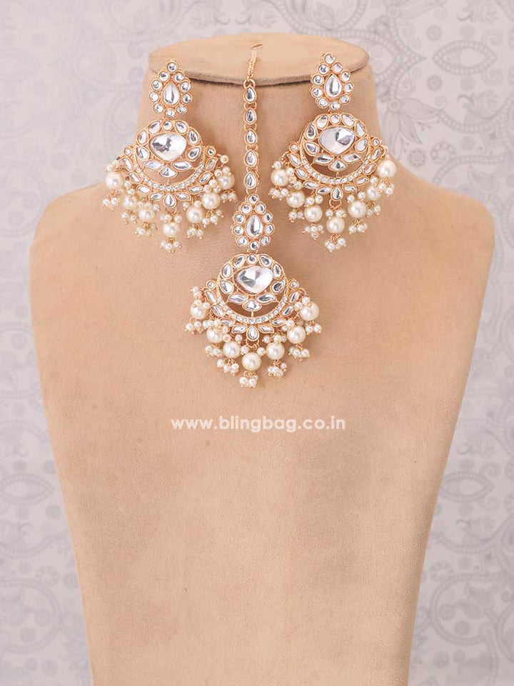 Ivory Pratibha Jewellery Set