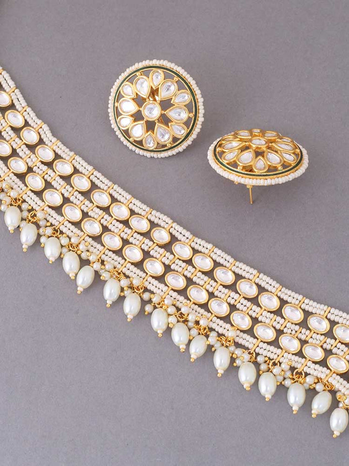 Ivory Priyanshi Jewellery Set