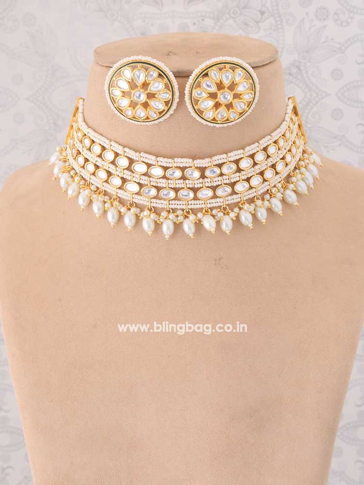 Ivory Priyanshi Jewellery Set