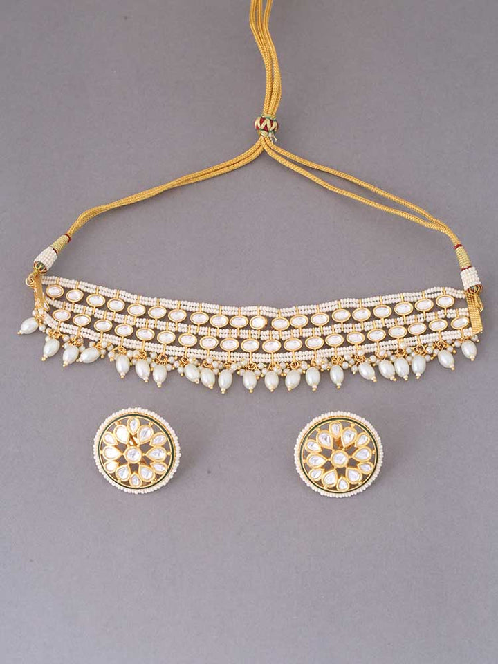 Ivory Priyanshi Jewellery Set