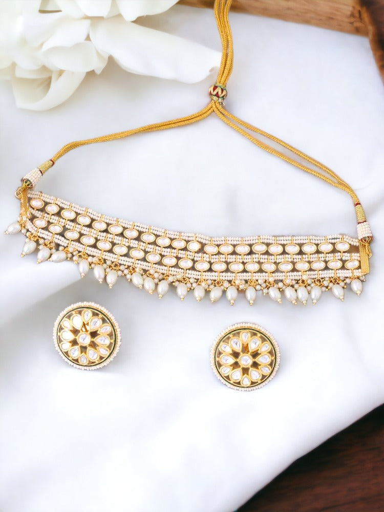 Ivory Priyanshi Jewellery Set