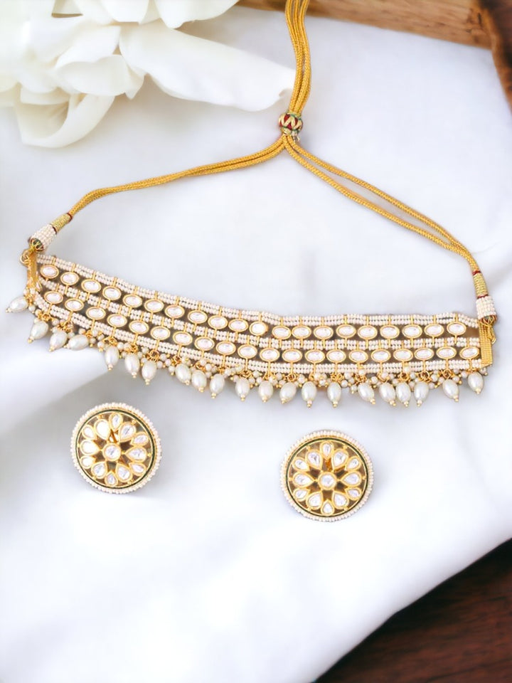 Ivory Priyanshi Jewellery Set