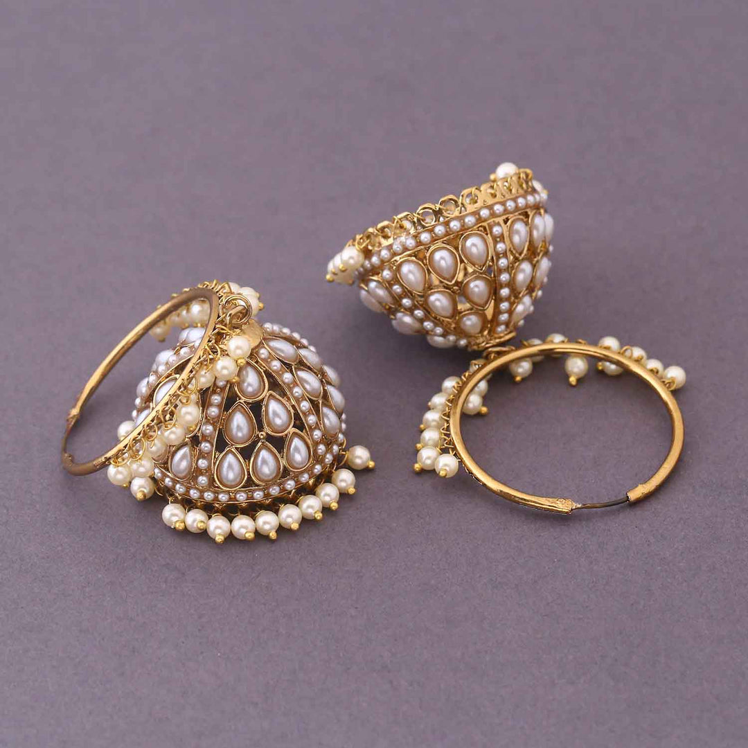 Ivory Rafifa Jhumkis