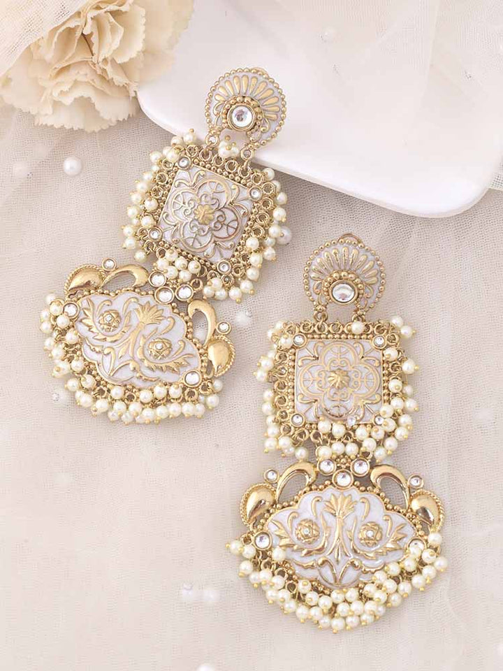 Ivory Rangoli Danglers