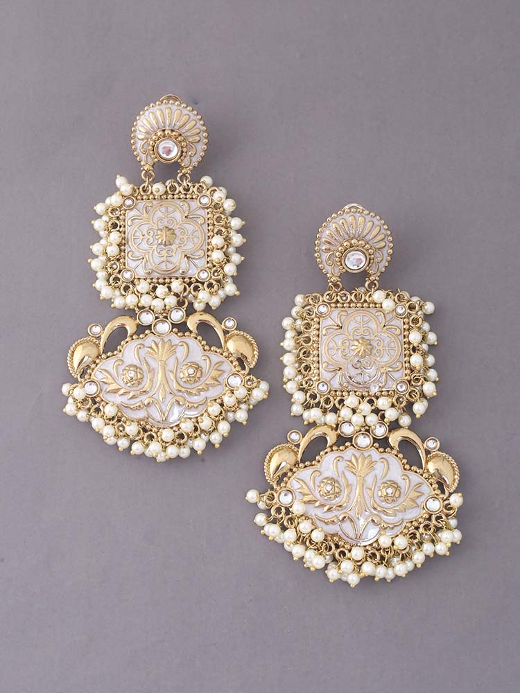 Ivory Rangoli Danglers