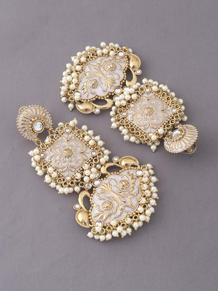 Ivory Rangoli Danglers