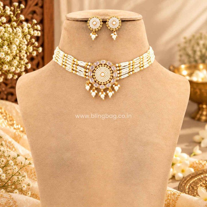 Ivory Ranitaika Antique Jewellery Set - New Arrival