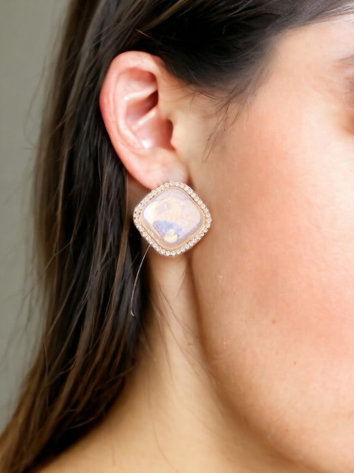 Ivory Rulea Studs