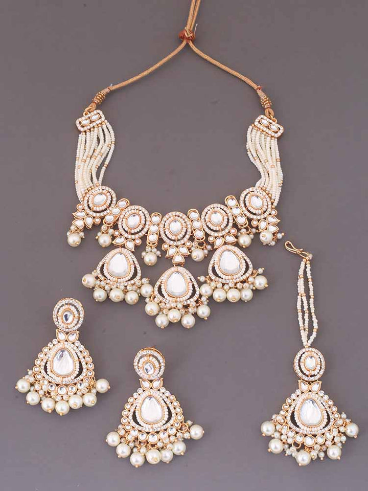 Ivory Rumani Jewellery Set