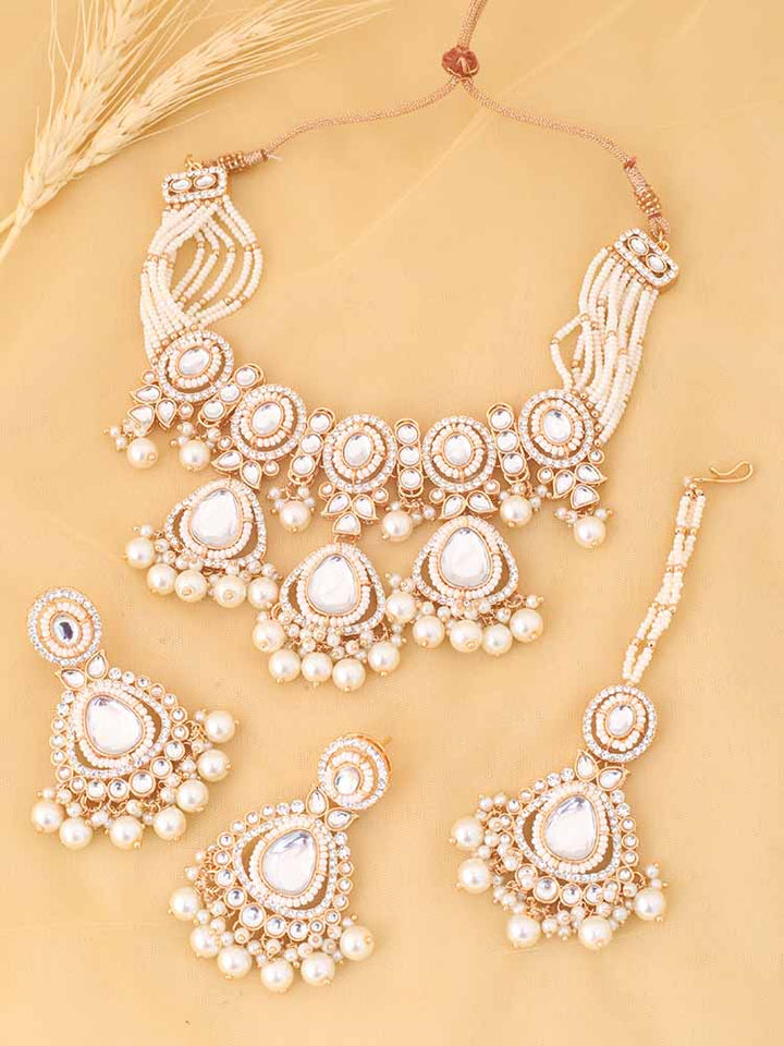 Ivory Rumani Jewellery Set