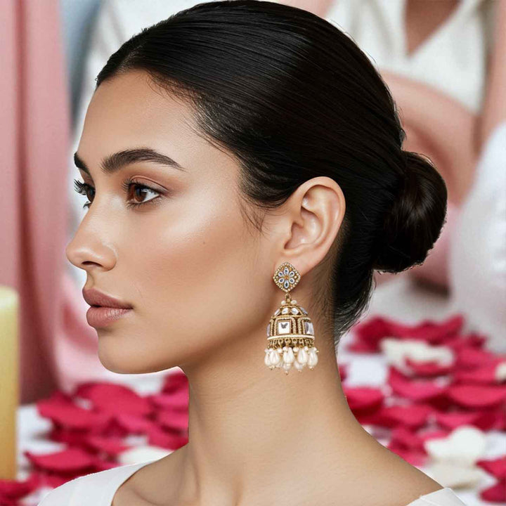 Ivory Salini Jhumkis