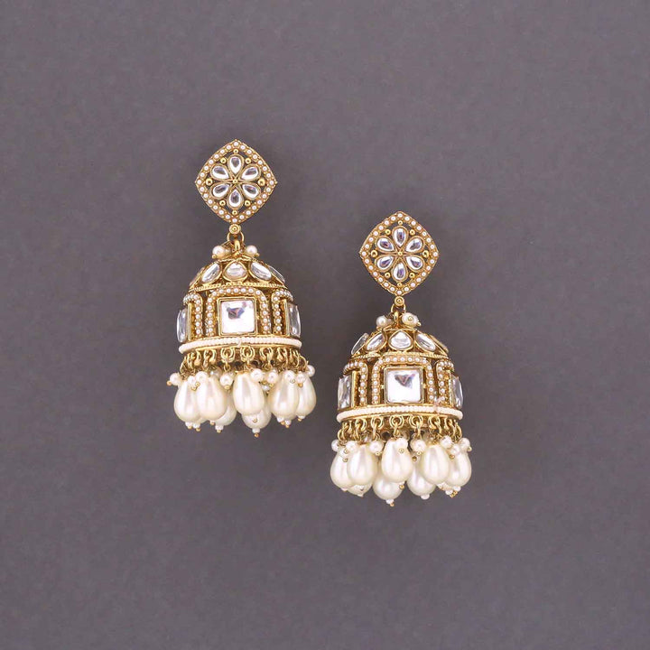 Ivory Salini Jhumkis