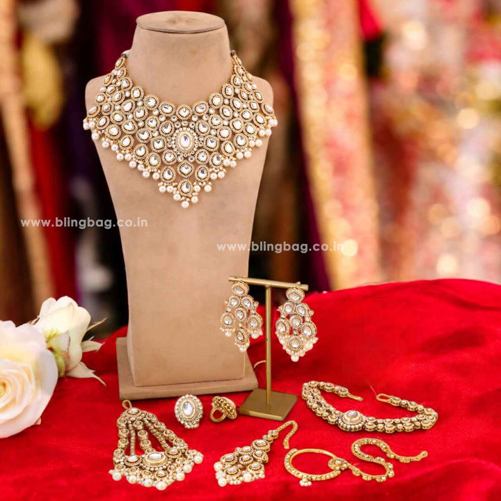 Ivory SamarthI Bridal Jewellery Set