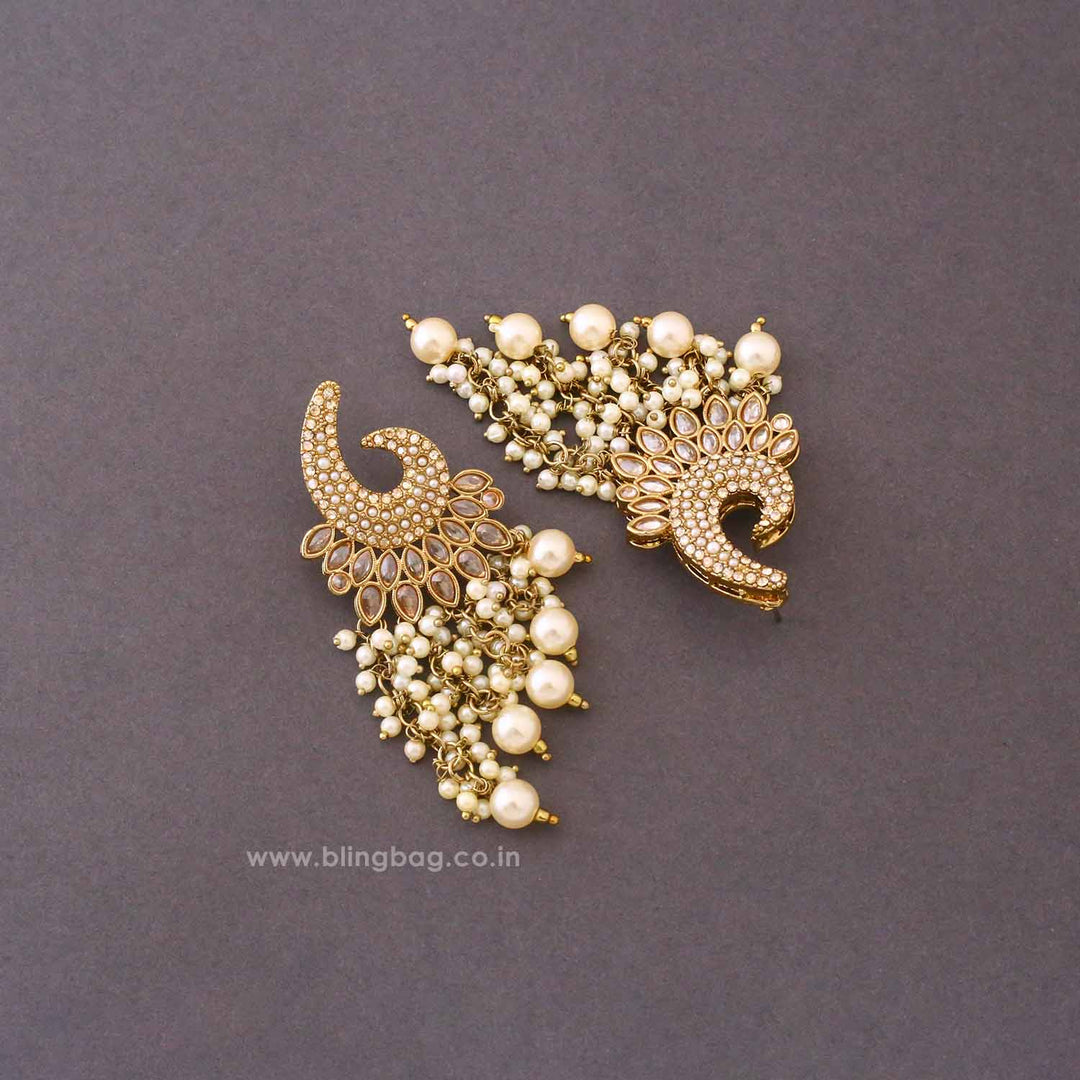 Ivory Sandhya Tassels