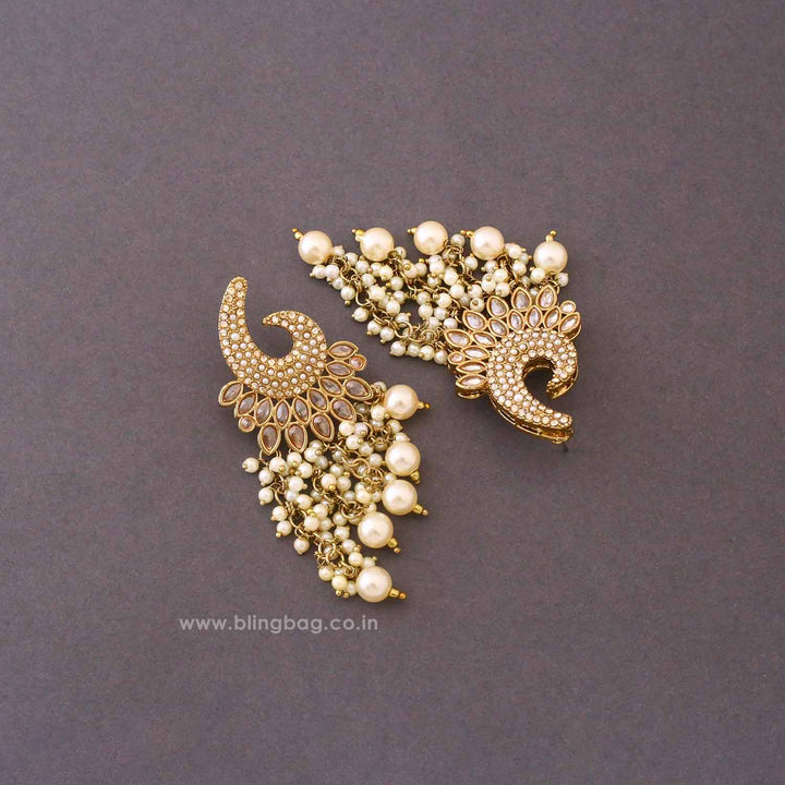 Ivory Sandhya Tassels