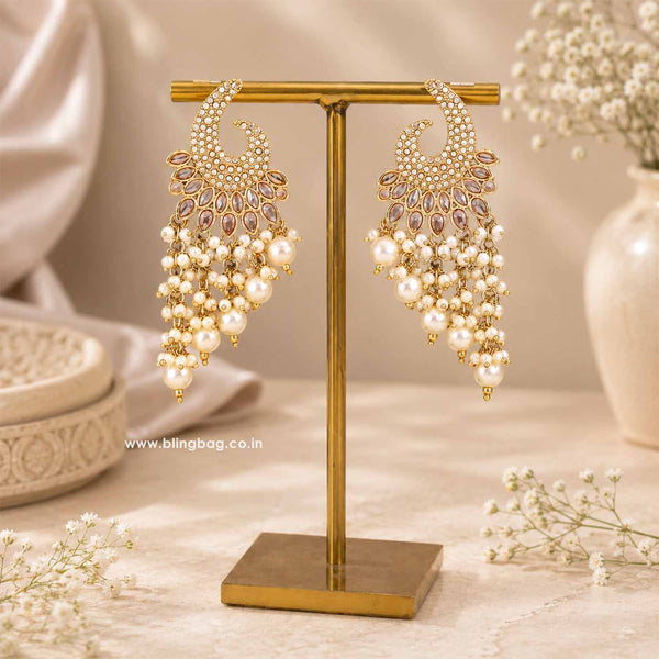 Ivory Sandhya Tassels