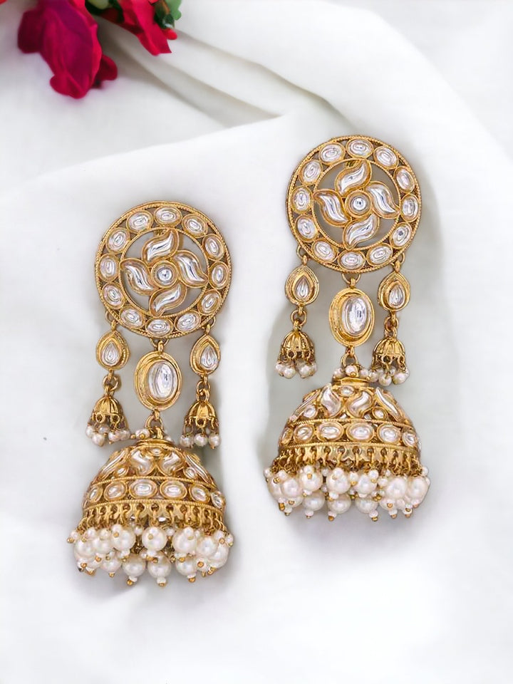 Ivory Shivani Ethnic Jhumkis